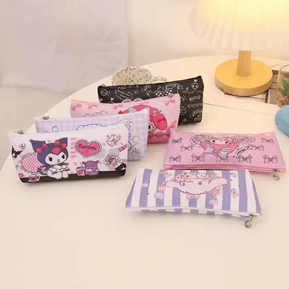 Estuche Escolar de Tela Personajes Sanrio (Varios modelos)