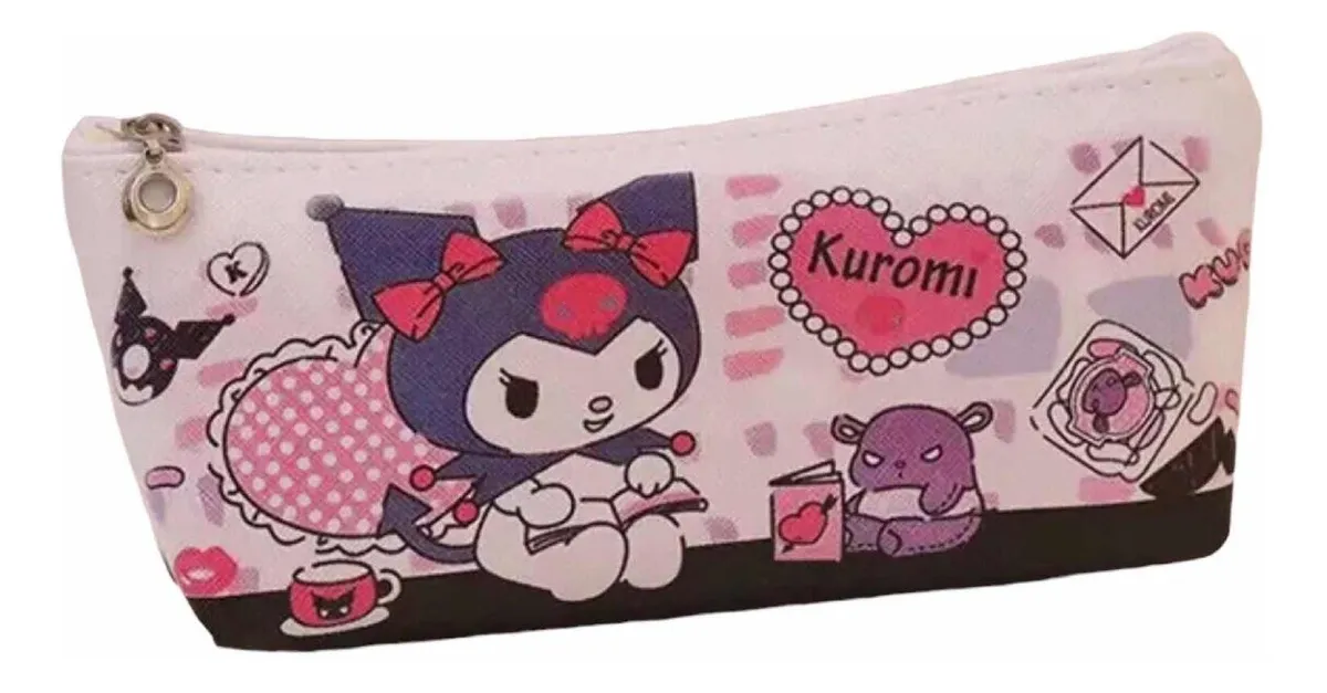 Estuche Escolar de Tela Personajes Sanrio (Varios modelos)