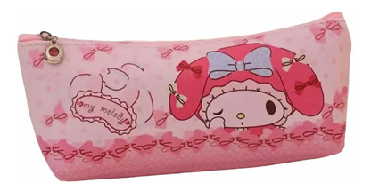 Estuche Escolar de Tela Personajes Sanrio (Varios modelos)