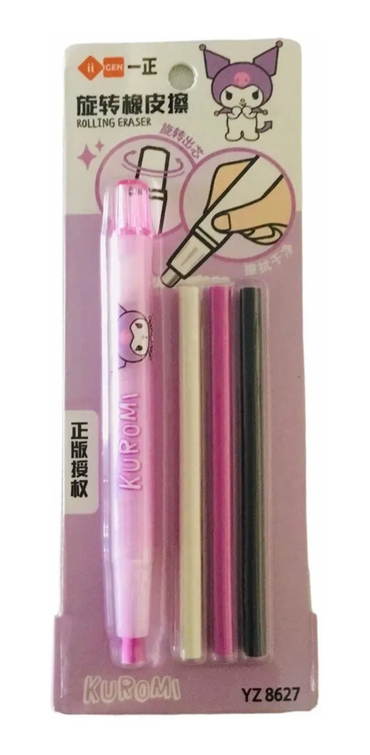 Porta Goma + Gomas de borrar Personajes Sanrio (Varios modelos)