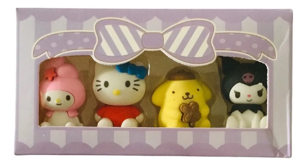 Set de 4 Gomas de Borrar Sanrio (Varios diseños)