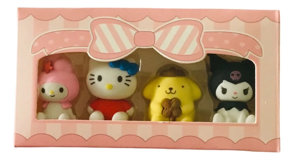 Set de 4 Gomas de Borrar Sanrio (Varios diseños)