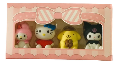 Set de 4 Gomas de Borrar Sanrio (Varios diseños)