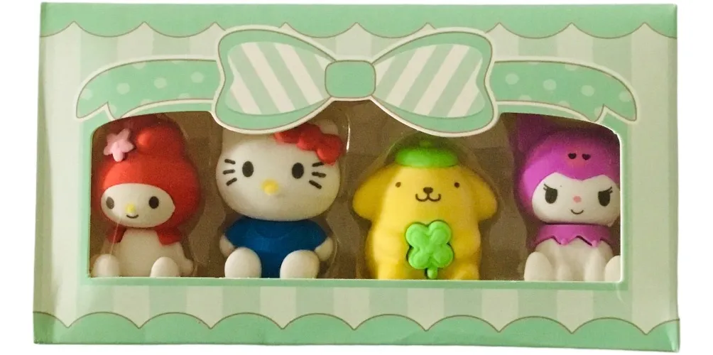 Set de 4 Gomas de Borrar Sanrio (Varios diseños)