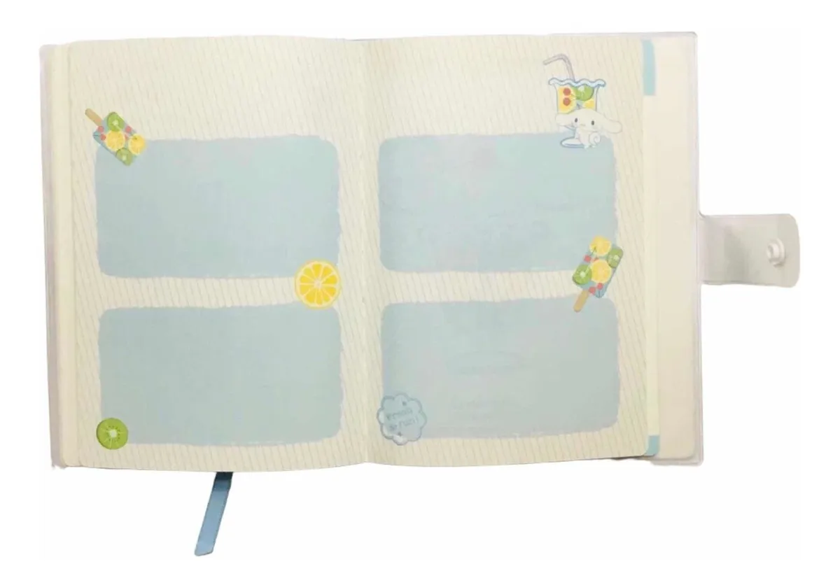 Libreta Original Sanrio 14,5 X 11 X 1,5 Cms