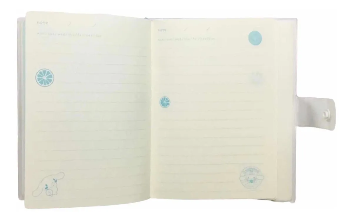 Libreta Original Sanrio 14,5 X 11 X 1,5 Cms