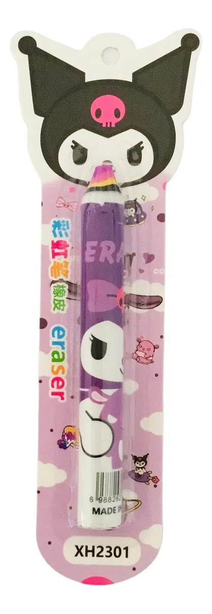 Lápiz Goma de Borrar Sanrio (Varios diseños)