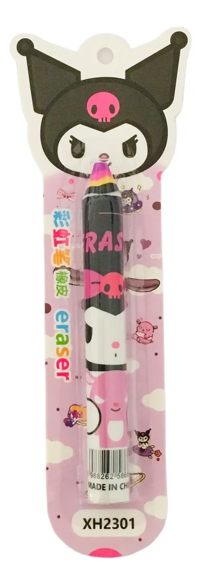 Lápiz Goma de Borrar Sanrio (Varios diseños)