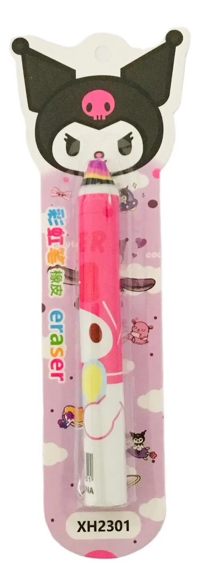 Lápiz Goma de Borrar Sanrio (Varios diseños)