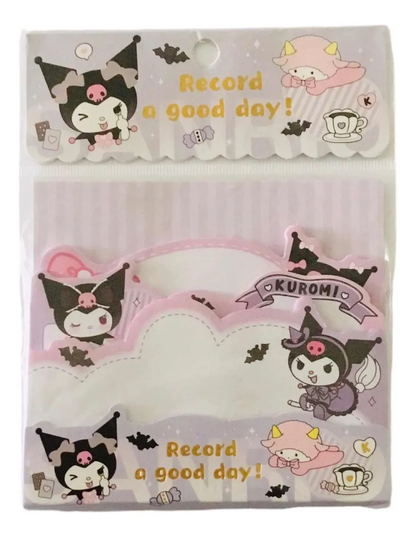 Set De 60 Notas Adhesivas Personajes Sanrio