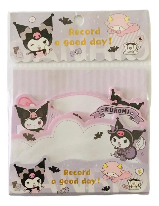 Set De 60 Notas Adhesivas Personajes Sanrio
