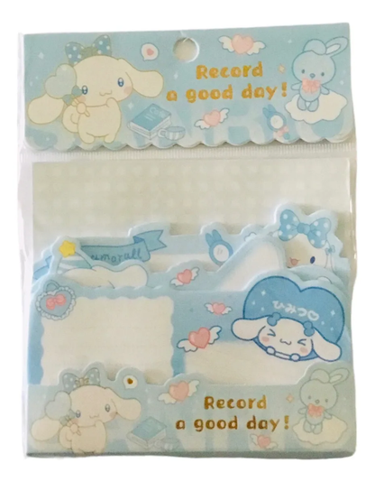 Set De 60 Notas Adhesivas Personajes Sanrio