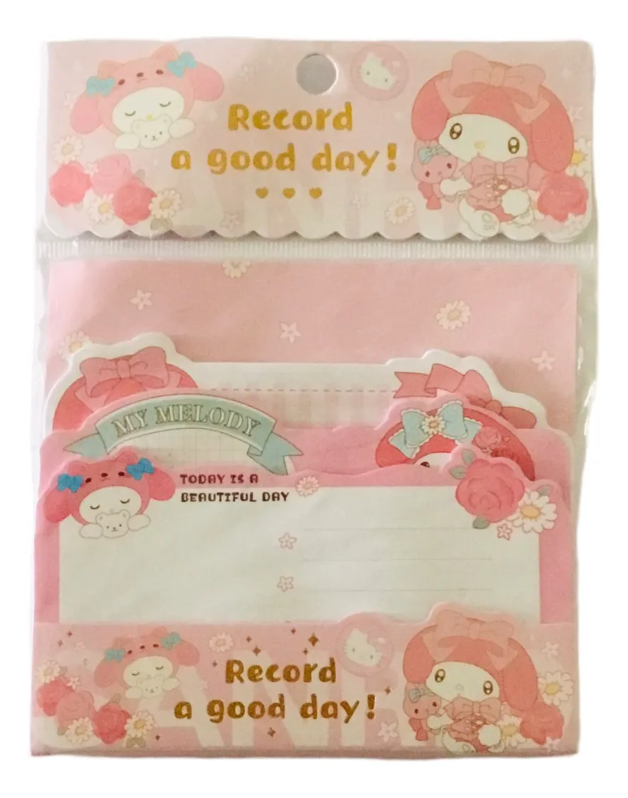 Set De 60 Notas Adhesivas Personajes Sanrio