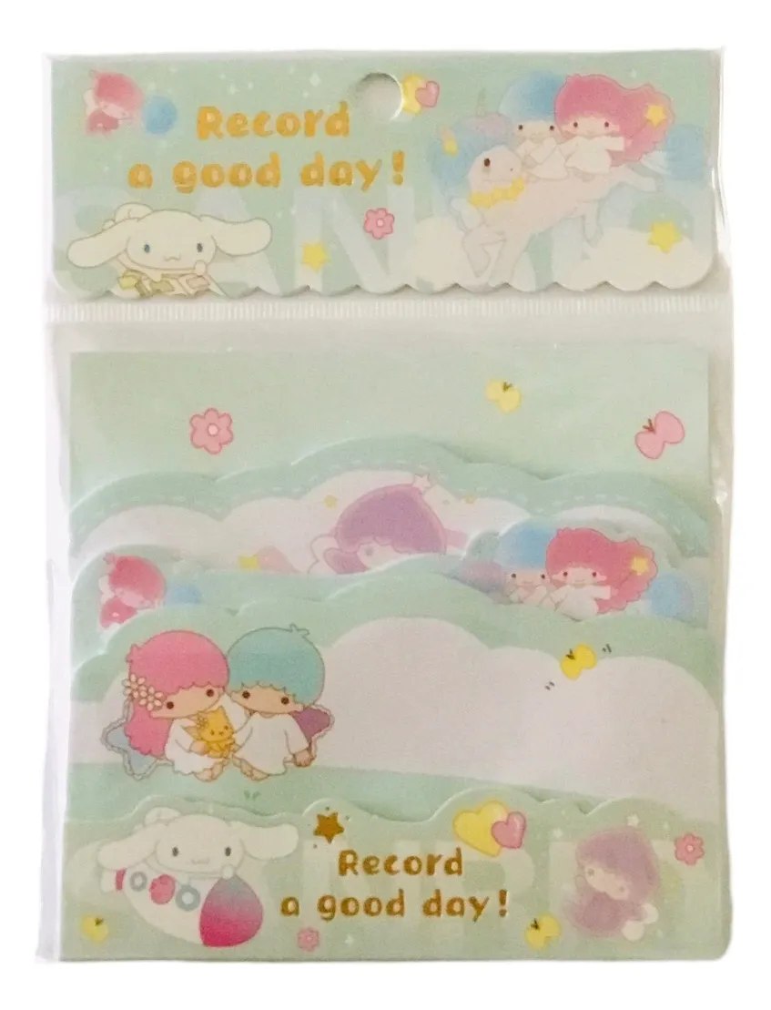 Set De 60 Notas Adhesivas Personajes Sanrio
