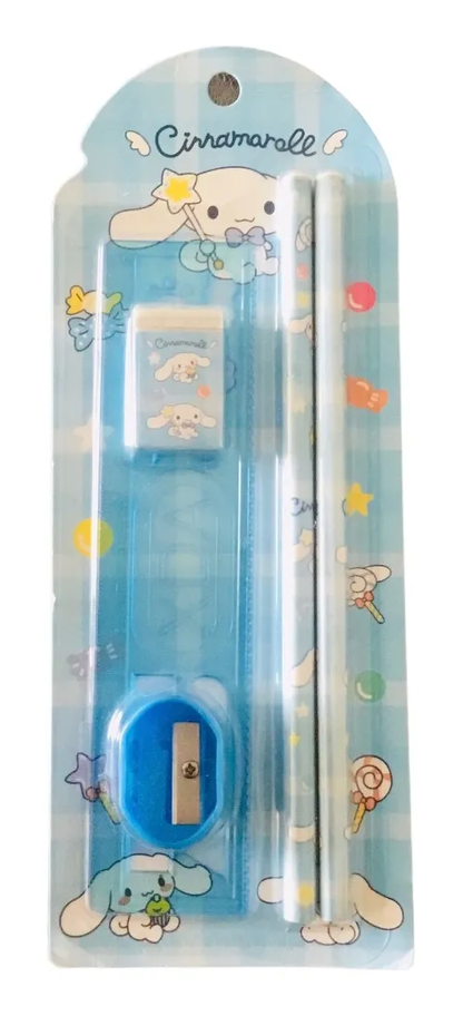 Set Escolar 5 Piezas Amigos Sanrio
