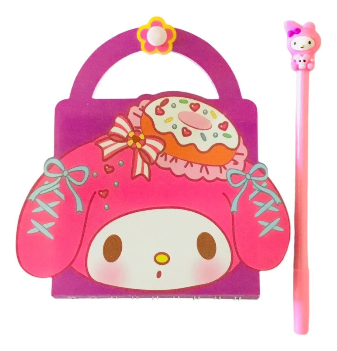 Libreta de Notas My Melody + Lápiz Gel