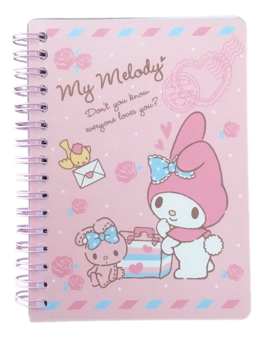 Libreta My Melody Anillado 60 hojas