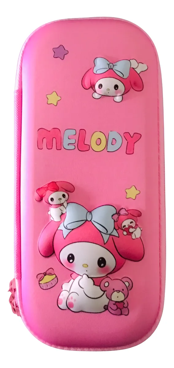 Estuche Escolar Volumétrico Personajes Sanrio