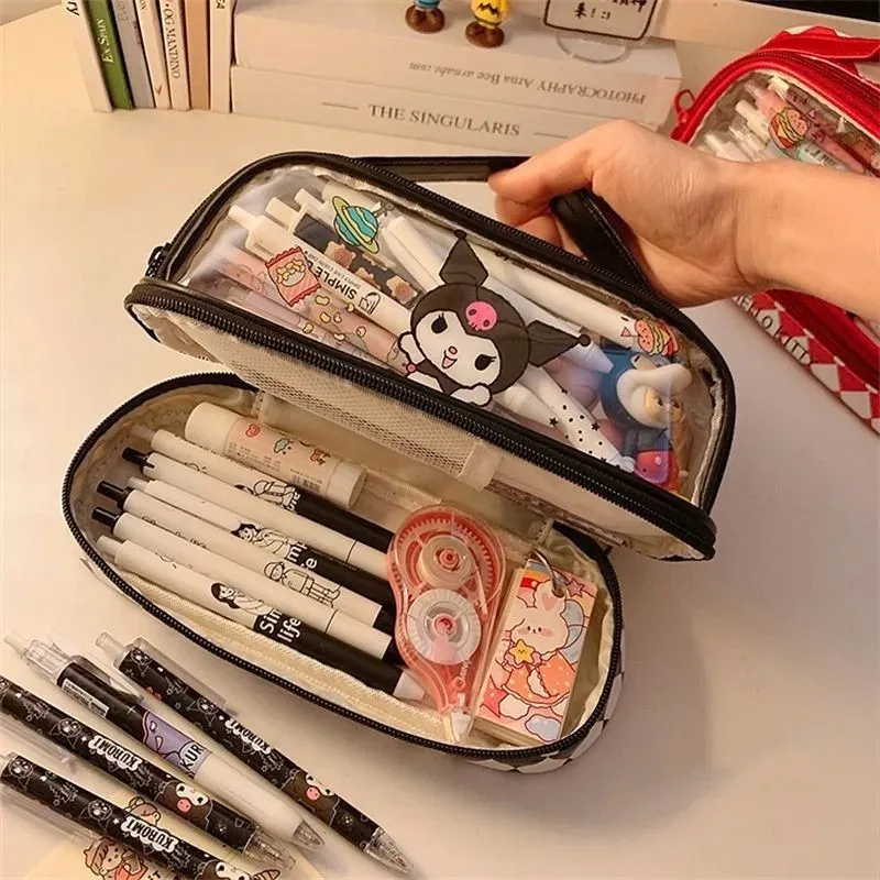 Estuche Escolar Grande Hello Kitty y Sus Amigos
