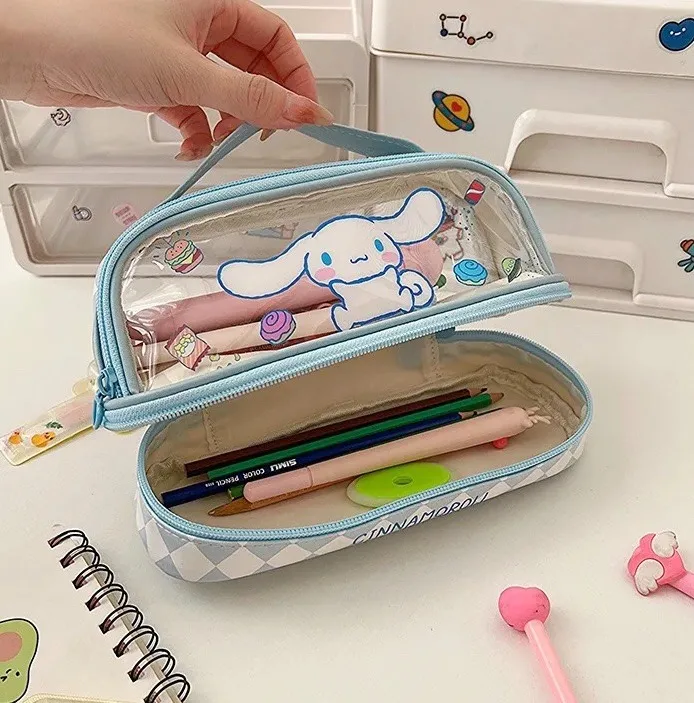 Estuche Escolar Grande Hello Kitty y Sus Amigos