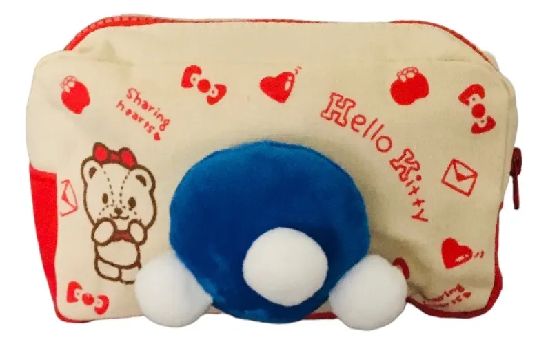 Estuche de Hello Kitty Grande Beige