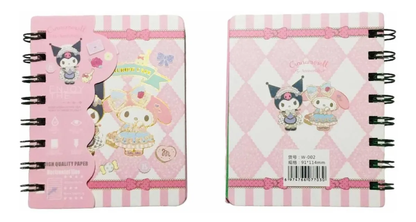 Libreta Personajes Sanrio 11,5 X 9 cm