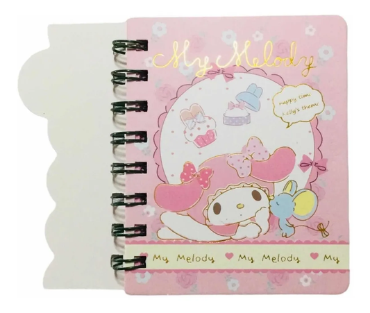 Libreta Personajes Sanrio 11,5 X 9 cm