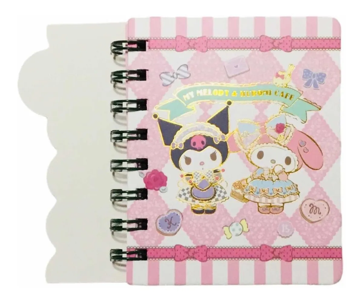Libreta Personajes Sanrio 11,5 X 9 cm