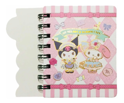 Libreta Personajes Sanrio 11,5 X 9 cm