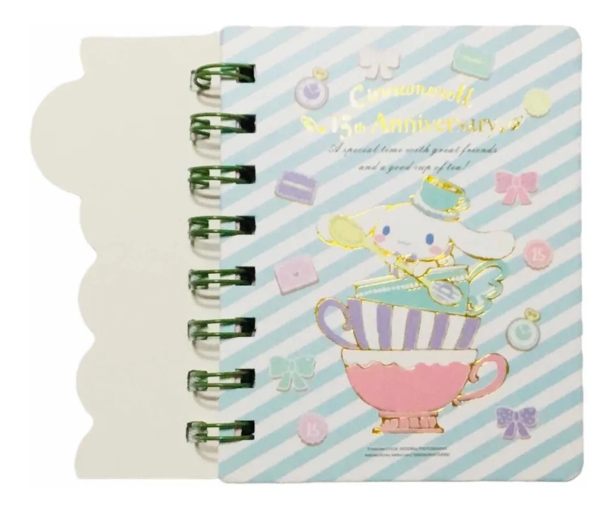Libreta Personajes Sanrio 11,5 X 9 cm
