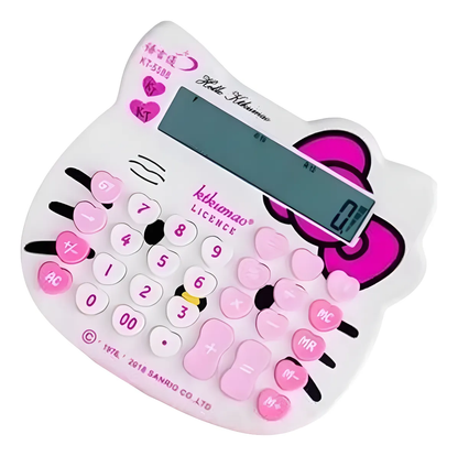 Calculadora Hello Kitty Grande 12 dígitos