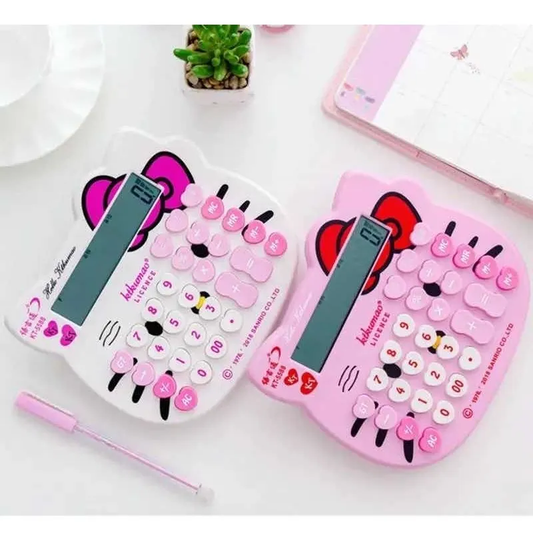 Calculadora Hello Kitty Grande 12 dígitos