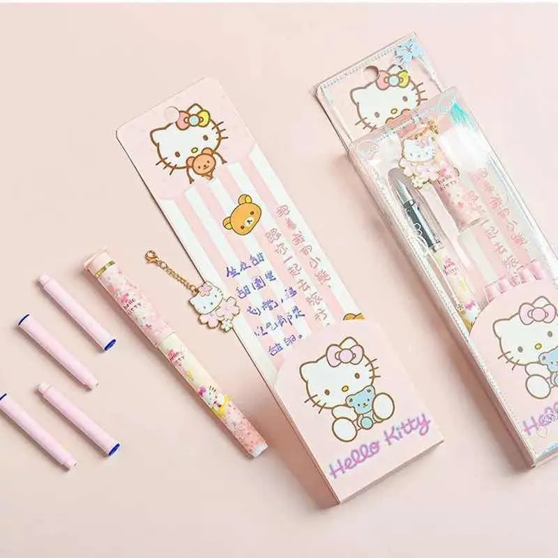 Pluma Estilográfica Hello Kitty