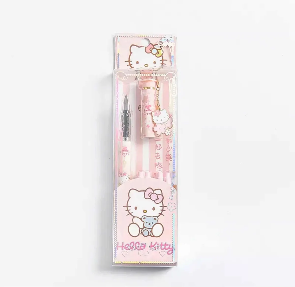 Pluma Estilográfica Hello Kitty