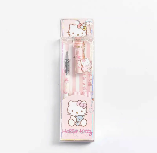 Pluma Estilográfica Hello Kitty