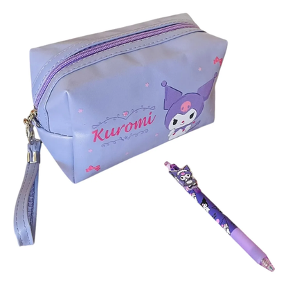 Estuche Kuromi + Lápiz De Regalo