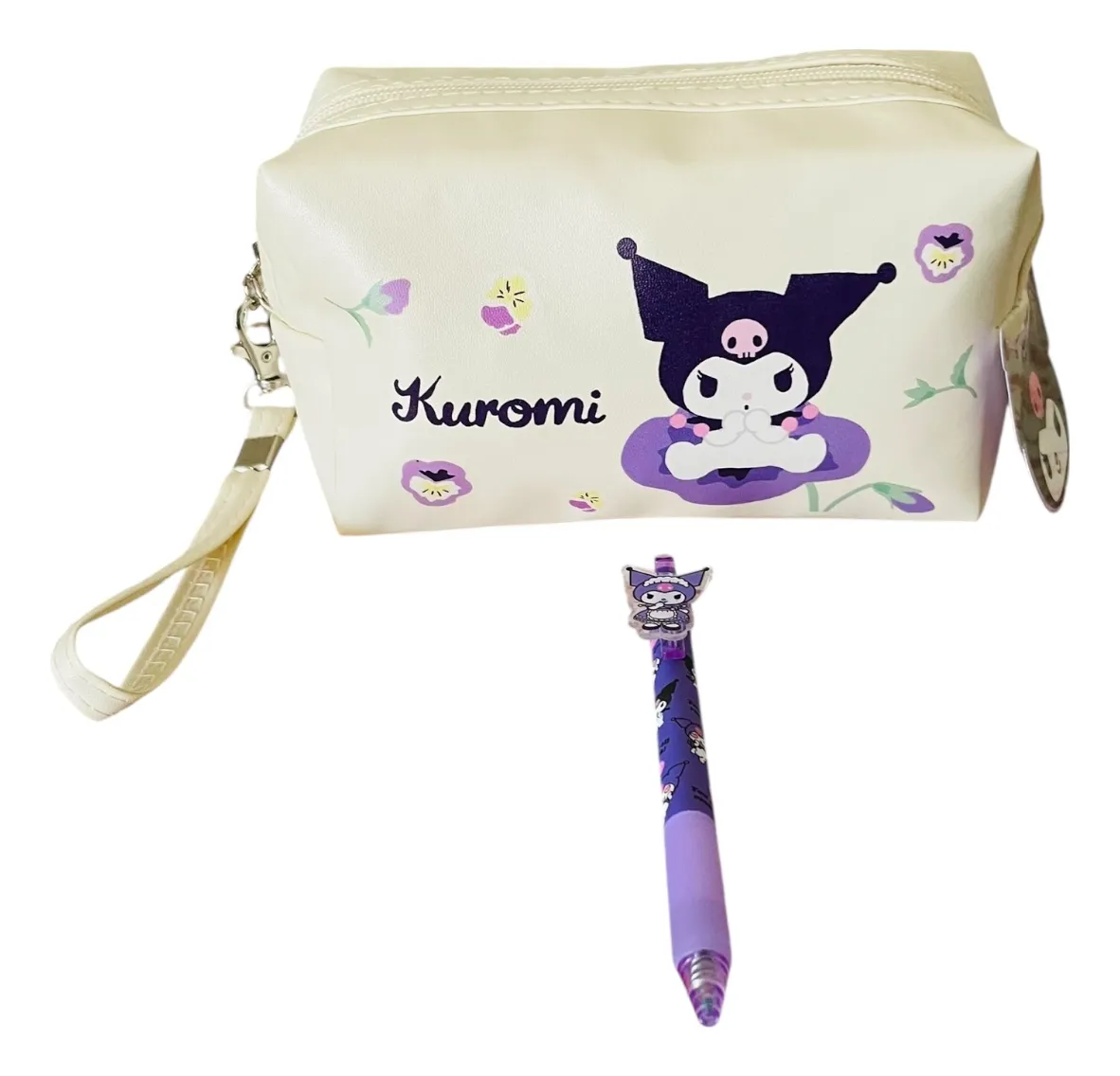 Estuche Kuromi + Lápiz De Regalo