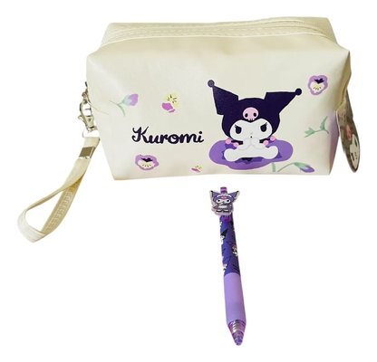 Estuche Kuromi + Lápiz De Regalo