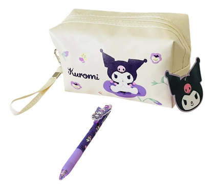 Estuche Kuromi + Lápiz De Regalo