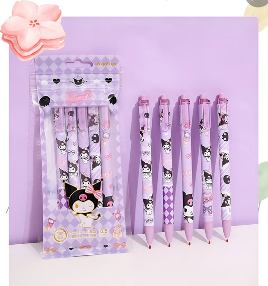 Set de 5 Lápices Kuromi
