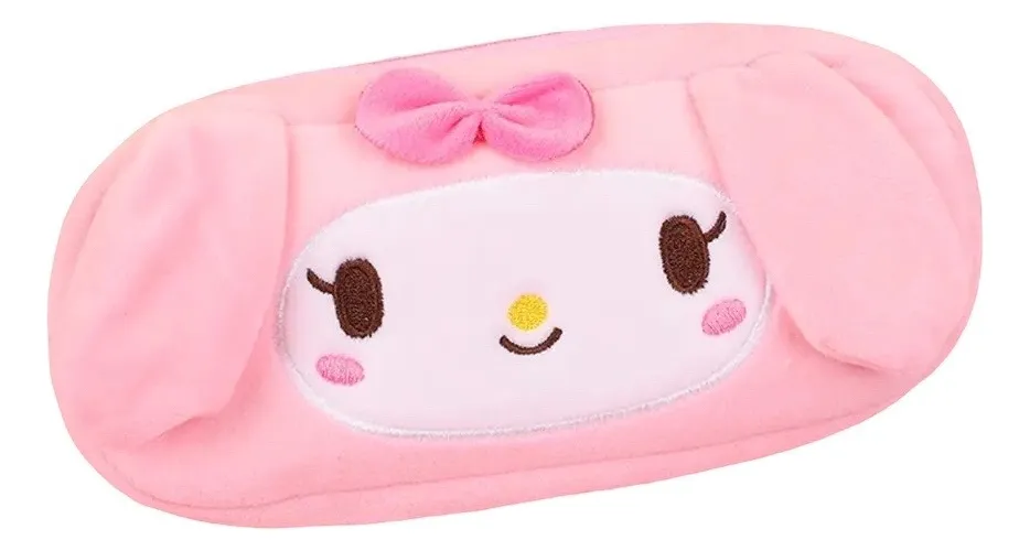 Estuche Felpa Sanrio (Pompompurin Kuromi My Melody Cinnamoroll)