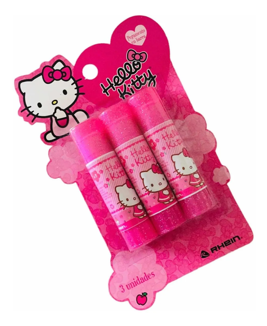 Set de 3 Barras de Pegamento Hello Kitty