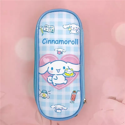 Estuche Escolar Ovalado Personajes Sanrio