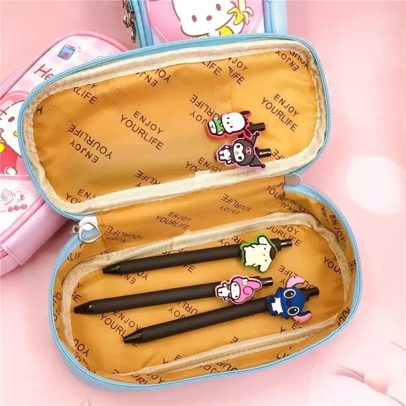 Estuche Escolar Ovalado Personajes Sanrio
