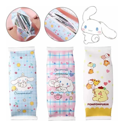 Estuche Cinnamoroll O Pompompurin
