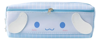 Estuche Escolar Rectangular de Cuerina Amigos Sanrio