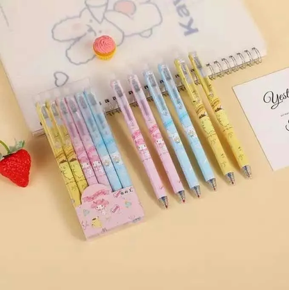 Set de 6 Lápices de Gel Sanrio