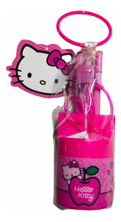 Set Útiles Escolares de 8 piezas Sanrio Hello Kitty