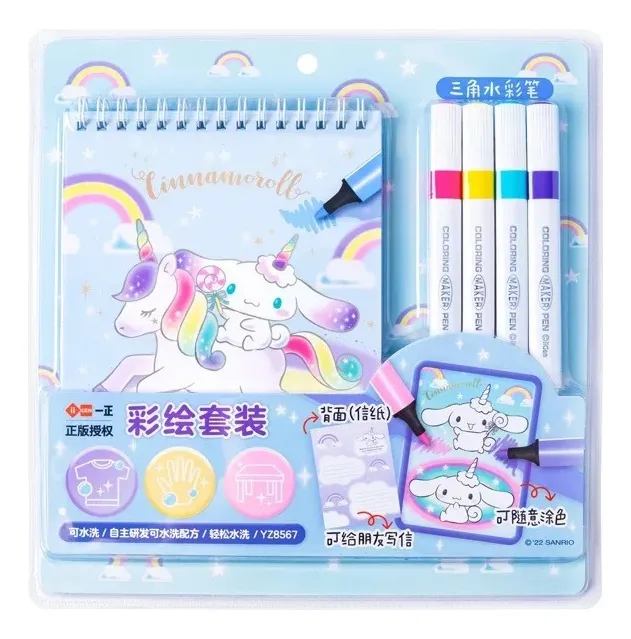 Set Para Colorear Amigos Sanrio