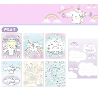 Set Para Colorear Amigos Sanrio